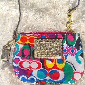 Coach wristlet - like new condition.